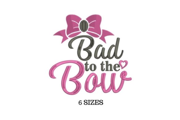 Bad to Bow: A Playful, Holiday-Ready Embroidery Design