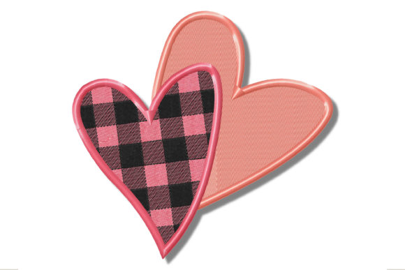 Checkered Hearts for Valentine’s Day