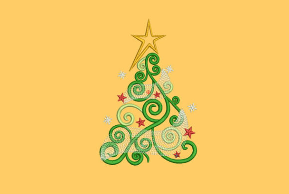 Cute Christmas Tree Embroidery Review
