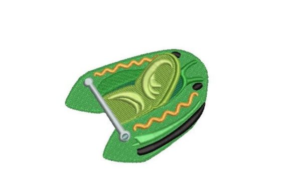 Float Tube Embroidery Design