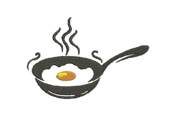 Fried Eggs in a Frying Pan