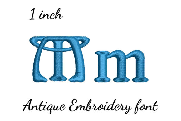 M Font Antique: A Timeless Holiday Monogram