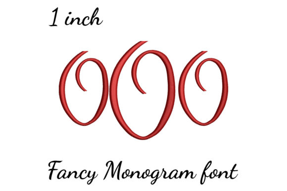 O Monogram Font Fancy