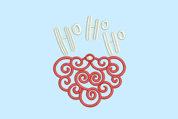 Santa Beard: A Craft Fair Embroidery Review