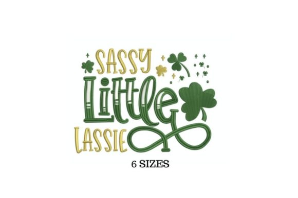 Sassy Lassy: A Playful, Giftable St. Patrick’s Day Embroidery Design