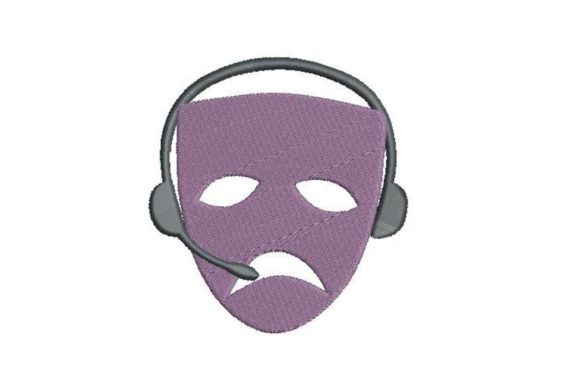 Tragedy Drama Mask Stage Manager