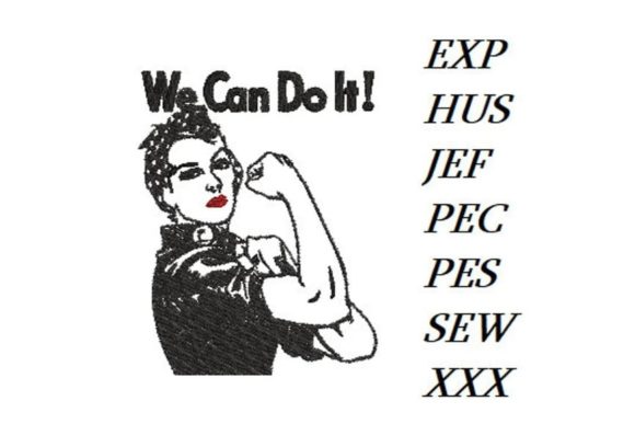 We Can Do It: A Seasonal Embroidery Design Review